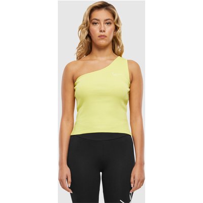 Karl Kani Chest Signature Essential Asymmetric Rib Top
