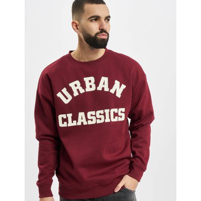 Urban Classics College Print Crew