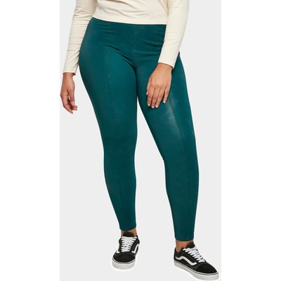 Urban Classics Ladies Washed Faux Leather Pants
