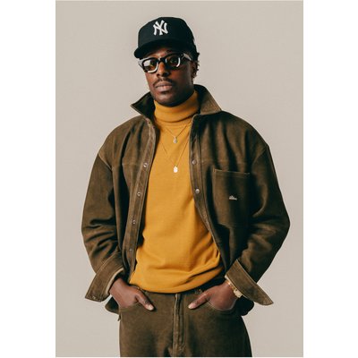 BLKVIS Suede Leather Shirt