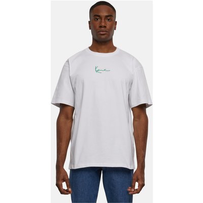 KK-T01-WHT-12 Karl Kani Small Signature Green Logo Tee