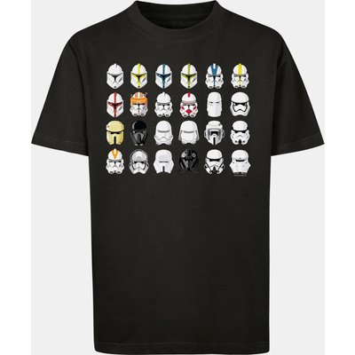 F4NT4STIC Star Wars-Trooper Helmets CAD with Kids Basic Tee