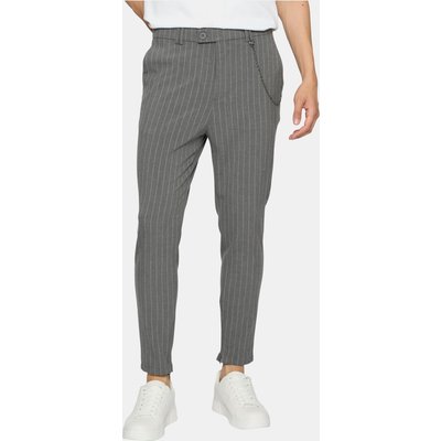 2Y Premium Cropped Pants Pinstripe