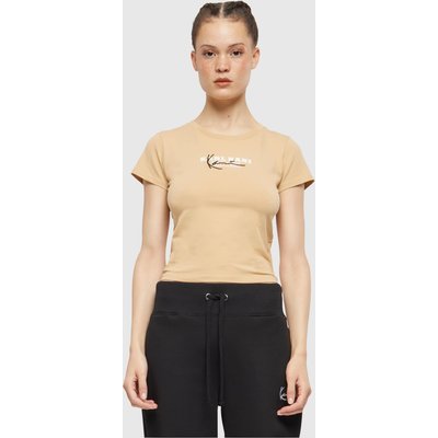 KW241-004-1 Karl Kani KK Small Signature Tight Tee