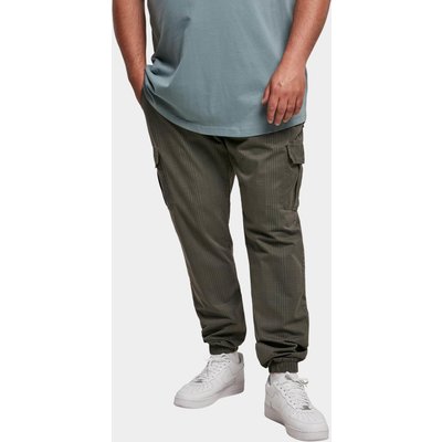 Urban Classics AOP Glencheck Cargo Jog Pants