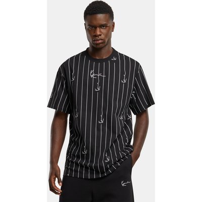 KM242-004-2 Karl Kani Small Signature Logo Prinstripe Tee