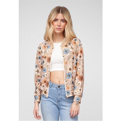 Cloud5ive Blouson with All-Over Flower Print