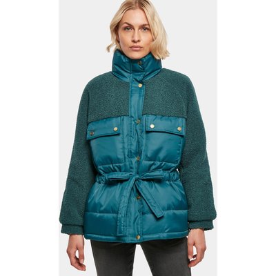 Urban Classics Ladies Sherpa Mix Puffer Jacket
