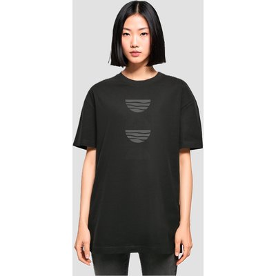 Merchcode Ladies Abstract Waves T-Shirt