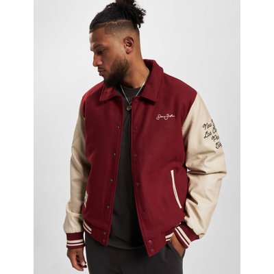 Sean John JM233-023-1 SJ Script Logo Retro Car College Jacket