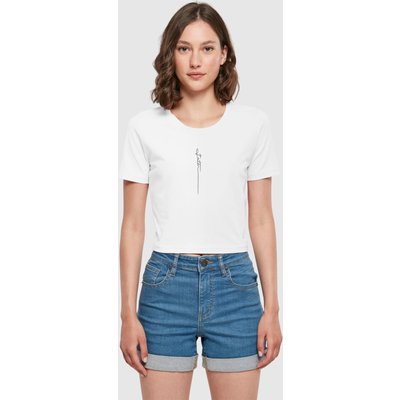 Merchcode Ladies Faith Cropped Tee