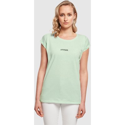 Merchcode Ladies Attitude Extended Shoulder Tee