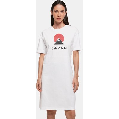 Merchcode Ladies Japan Essentials Oversized Slit Tee Dress