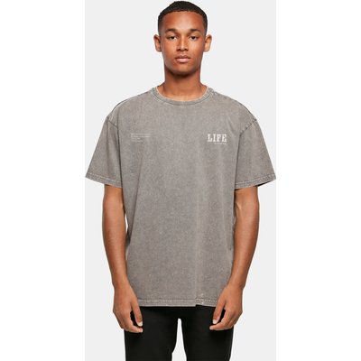 Merchcode Life Acid Washed Oversized Tee