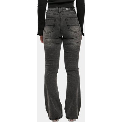 Urban Classics Ladies High Waist Flared Denim Pants