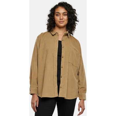 Urban Classics Ladies Corduroy Oversized Hemd