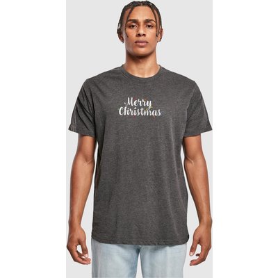 Merchcode Merry Christmas Lights T-Shirt Round Neck