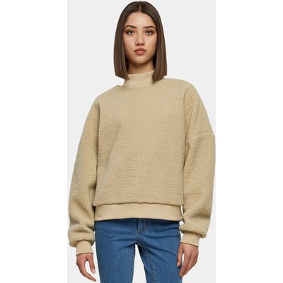 Urban Classics Ladies Sherpa Crewneck
