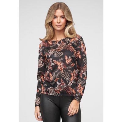 Cloud5ive LANGARM-SHIRT FLOWER PRINT