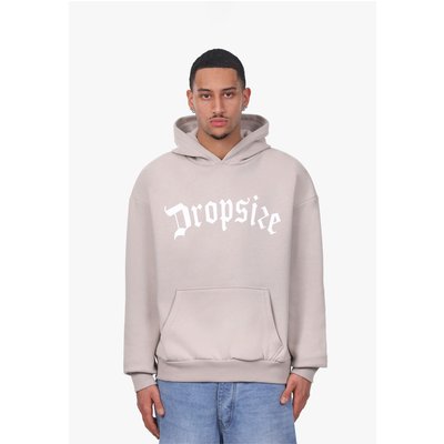 Dropsize Heavy Logo Design Hoodie