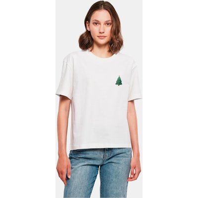 Merchcode Ladies Christmas Holly Jolly Mood Tee