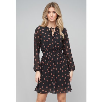 Cloud5ive Long-sleeve Dress Polka Dots