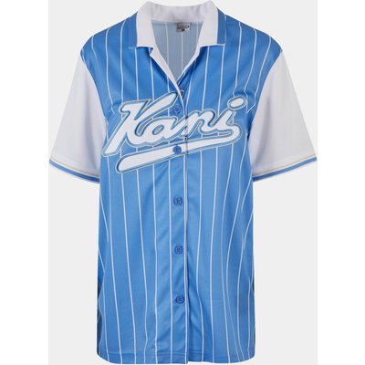 Karl Kani Varsity Block Pinstripe Baseball Shirt