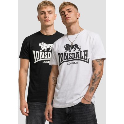 Lonsdale London Kelso Double Pack T-Shirt