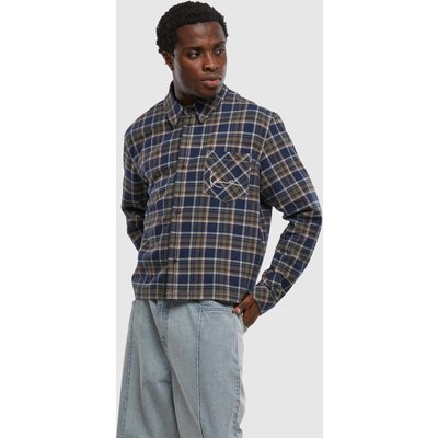 Karl Kani Small Signature Cropped Check Shirt