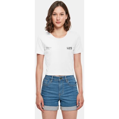 Merchcode Ladies Life Cropped Tee