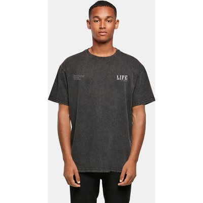 Merchcode Life Acid Washed Oversized Tee