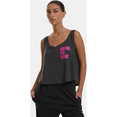 Mister Tee Ladies Waiting For Friday Box Tank