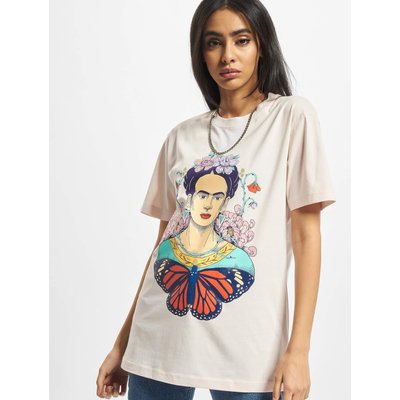 Merchcode Ladies Frida Kahlo Butterfly Tee