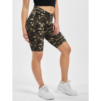 Urban Classics Ladies High Waist Camo Tech Cycle Short