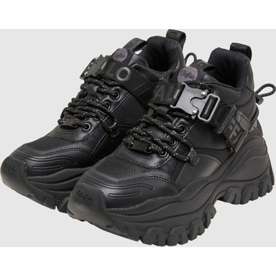 Buffalo LOLA LACE UP COM LO - VEGAN NAPPA/NYLON