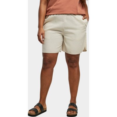 Urban Classics Ladies Linen Mixed Short