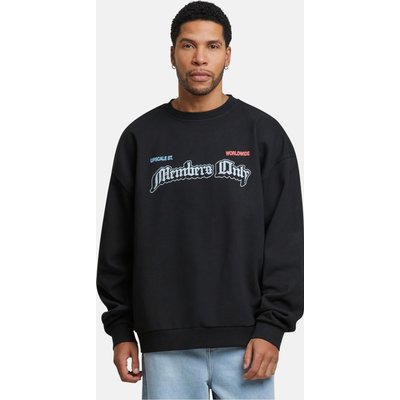 Mister Tee Upscale Only Members Oversize Crewneck