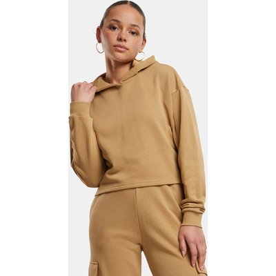 Urban Classics Ladies Oversized Cropped Light Terry Hoodie