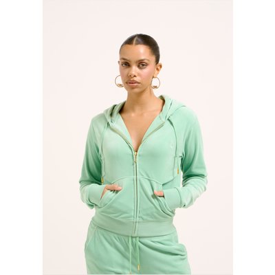 Juicy Couture DACH ADDISON VELOUR ZIP HOODIE