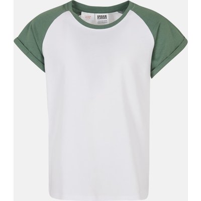 Urban Classics Girls Contrast Raglan Tee