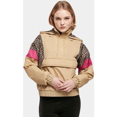 Urban Classics Ladies AOP Mixed Pull Over Jacket