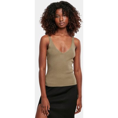 Urban Classics Ladies Rib Knit Top
