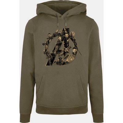Absolute Cult Avengers Infinity War - Logo Basic Hoody