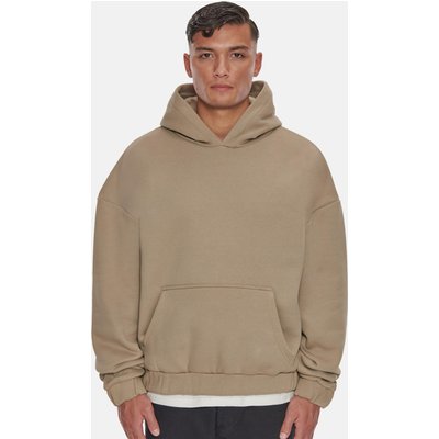 Dropsize Heavy Oversize Rubber Patch Hoodie