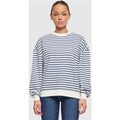 Urban Classics Ladies Oversized Striped Crewneck