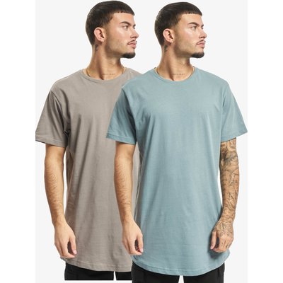 Urban Classics Pre-Pack Shaped Long Tee 2-Pack