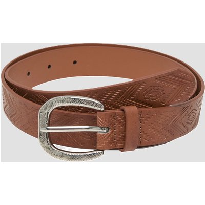 Urban Classics Leather Imitation Punched Pattern Belt