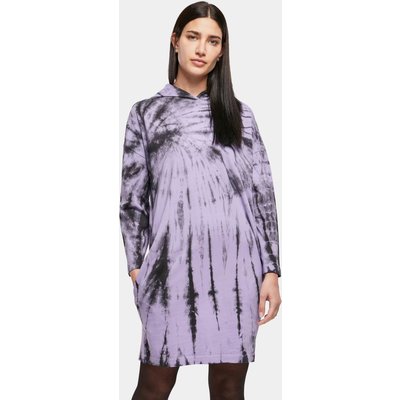 Urban Classics Ladies Oversized Tie Dye Hoody Dress