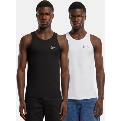 Karl Kani Chest Signature Essential Waffle 2 Pack Tank Top