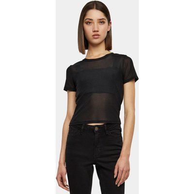 Urban Classics Ladies Short Mesh Tee